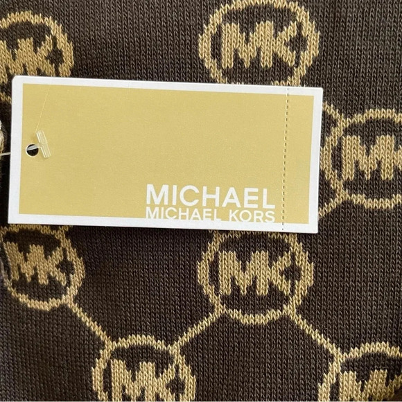 MICHAEL Michael Kors small Circle-Logo Knit Scarf - Picture 2 of 4